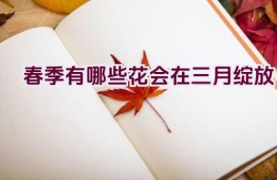 春季有哪些花会在三月绽放