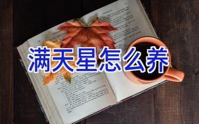 满天星怎么养插图 满天星怎么养插图